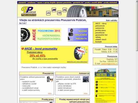 Nhled www strnek http://www.pneuservis-polacek.cz